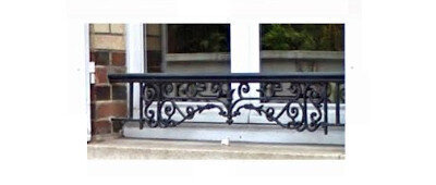 Body guard, railings, grab bars, window railing, cast iron and wrought iron -Birdie_ BD