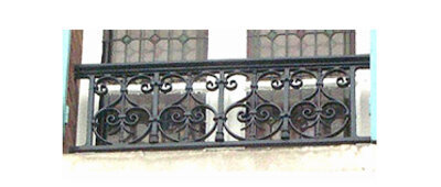 Body guard, railings, grab bars, window railing, cast iron and wrought iron -Birdie_ BM