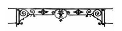 railings, body-guard, grab bars, window railing, cast iron and wrought iron_BIRDIE - FD
