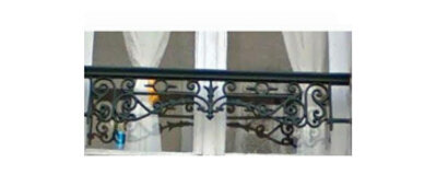 railings, body-guard, grab bars, window railing, cast iron and wrought iron_BIRDIE- SF