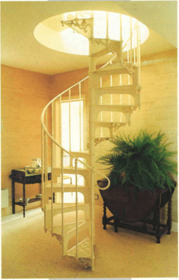 Cast iron staircase type 600