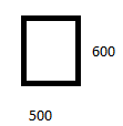 dimensions - 500x600